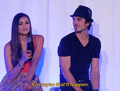  Nian talking about Delena