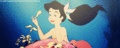 Older Melody GIF (Ariel) - disney-princess fan art