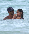 On The Beach In Miami - shemar-moore photo