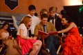 On set of Glee filming Promosaurus episode - glee photo