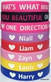 One Direction wristbands - one-direction photo