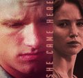 Peeta and Katniss  - the-hunger-games photo