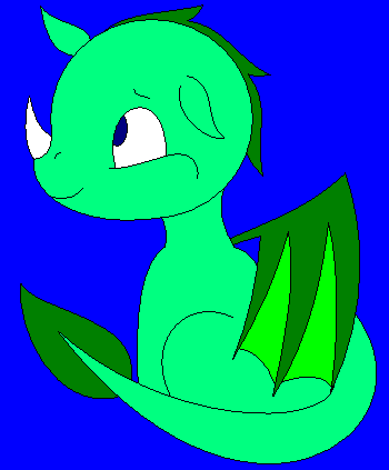  Poachie the Dragon (poor doodle...)