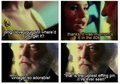 President Snow and Katniss  - the-hunger-games photo