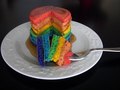 Rainbow Pancakes :) - pancakes photo