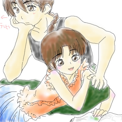 Ranma and Akane _ Sketches _ Mao