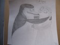Skilene Kiss - Drawing - penguins-of-madagascar fan art