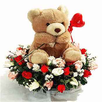  Teddy beruang with gift pack