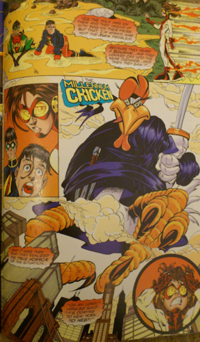 Young Justice VS The horror of the Mighty Millennium Chicken