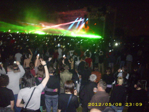  メタリカ live Belgrade 2012