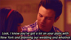 ♥Chris and Jenna as Finchel♥