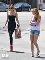 13/05 Out For Lunch With Tish And Brandi In L.A. - miley-cyrus photo
