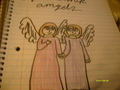 2 angels - angels fan art