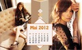 2012 Calendar May SNSD Yoona - girls-generation-snsd photo