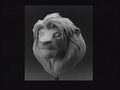 Adult Simba art model - the-lion-king fan art