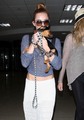 Arriving at LAX Airport in Los Angeles [18th May] - miley-cyrus photo