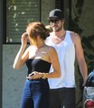At a house with Liam in Los Angeles [13th May] - miley-cyrus photo