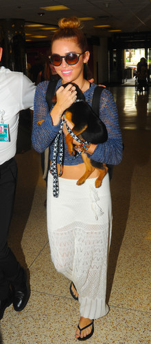 At the Airport in Miami, Florida [18th May]
