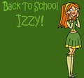 Back to school Izzy - total-drama-island fan art