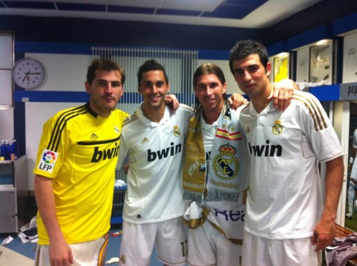  Casillas,Arbeloa,Ramos,Albiol
