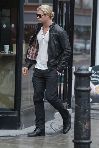 Chris Hemsworth  In London