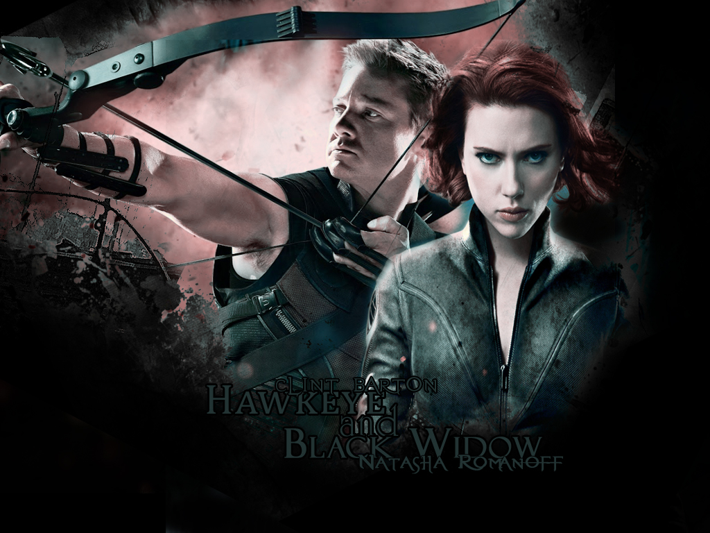 Clint & Natasha - Hawkeye & Black Widow Wallpaper (30848692) - Fanpop