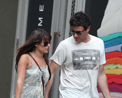 Cory & Lea Shopping in Soho - May 16,2012