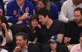 Cory & Lea at The Rangers Game - May 16, 2012 - lea-michele photo