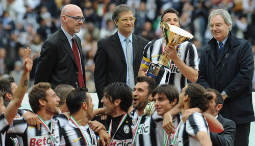 Del Piero last game in Juventus 2012