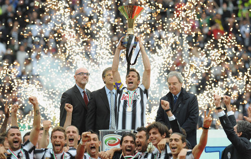 Del Piero last game in Juventus 2012