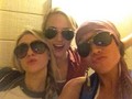 Dianna with friends - glee photo