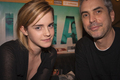 Emma Watson and Alfonso Cuarón (november 29, 2008) - emma-watson photo