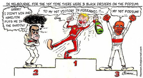  F1 Cartoon