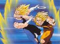 Goku vs Majin Vegeta - dragon-ball-z photo