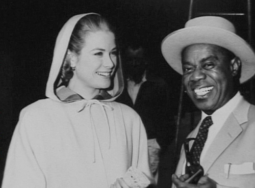  Grace Kelly & Louis Armstrong