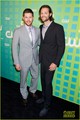 Jensen Ackles & Jared Padalecki: CW Upfront - supernatural photo