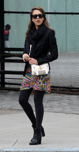  Jessica - Out in NYC - May 07, 2012