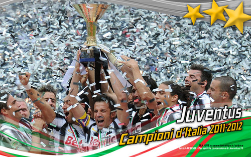  Juventus Campioni d'Italia 2012 wallpaper
