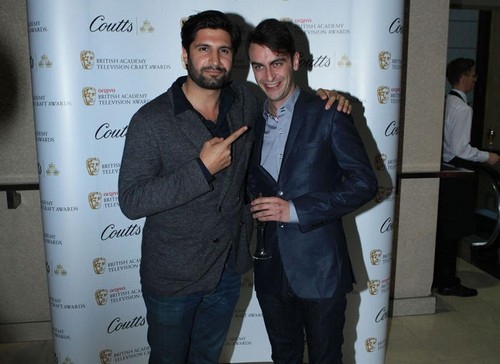  Kayvan Novak and Joseph Gilgun at the テレビ Nominee's Party 2012 <333
