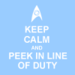 Keep Calm and Trek On - star-trek icon