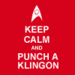 Keep Calm and Trek On - star-trek icon