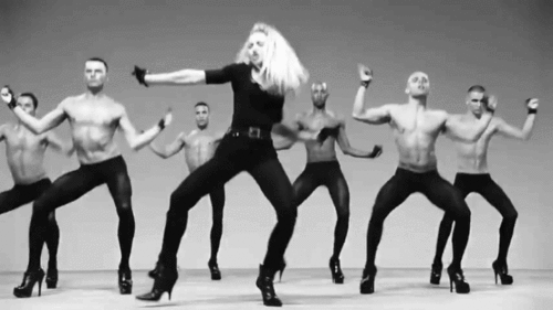 Мадонна in 'Girl Gone Wild' Музыка video