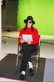 Man in red -Backstage (rare) ♥ *-* - michael-jackson photo