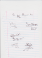 Mike's Personality signatures - total-drama-island photo