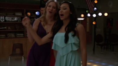 Naya in Glee, Season 3, Episode 16, 'Saturday Night Glee-ver'