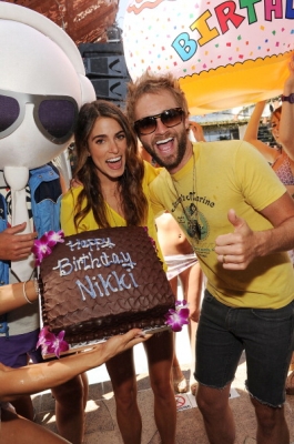  Nikki celebrating her 24th Birthday at Marquee Dayclub in Las Vegas.
