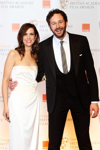  naranja British Academy Film Awards 2012 [Kristen & Chris O´Dowd] <333