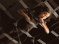 Rue stealing Cato's knife  - the-hunger-games photo