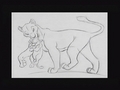 Sarabi & Simba art script - the-lion-king fan art