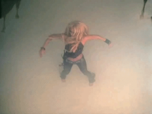 Shakira in 'Whenever, Wherever' music video